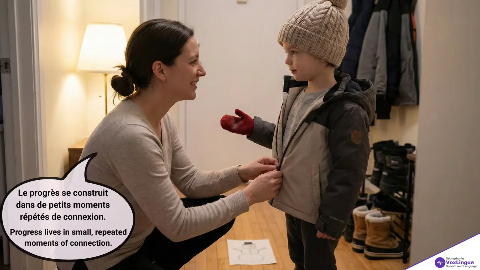 Small Moments of Play That Strengthen Communication Over Time / De petits moments qui renforcent la communication avec le temps
