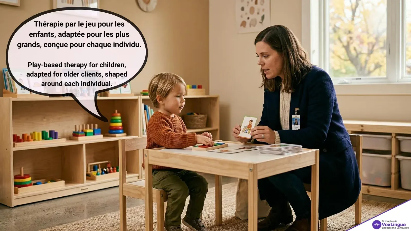 Therapy That Fits the Child | Une thérapie qui s’adapte à l’enfant