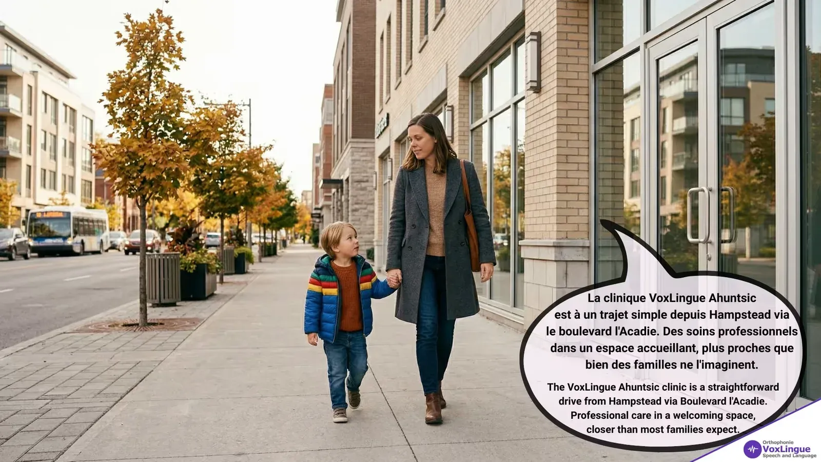 Twenty Minutes Away, Ready for Your Family | À vingt minutes, prêts pour votre famille