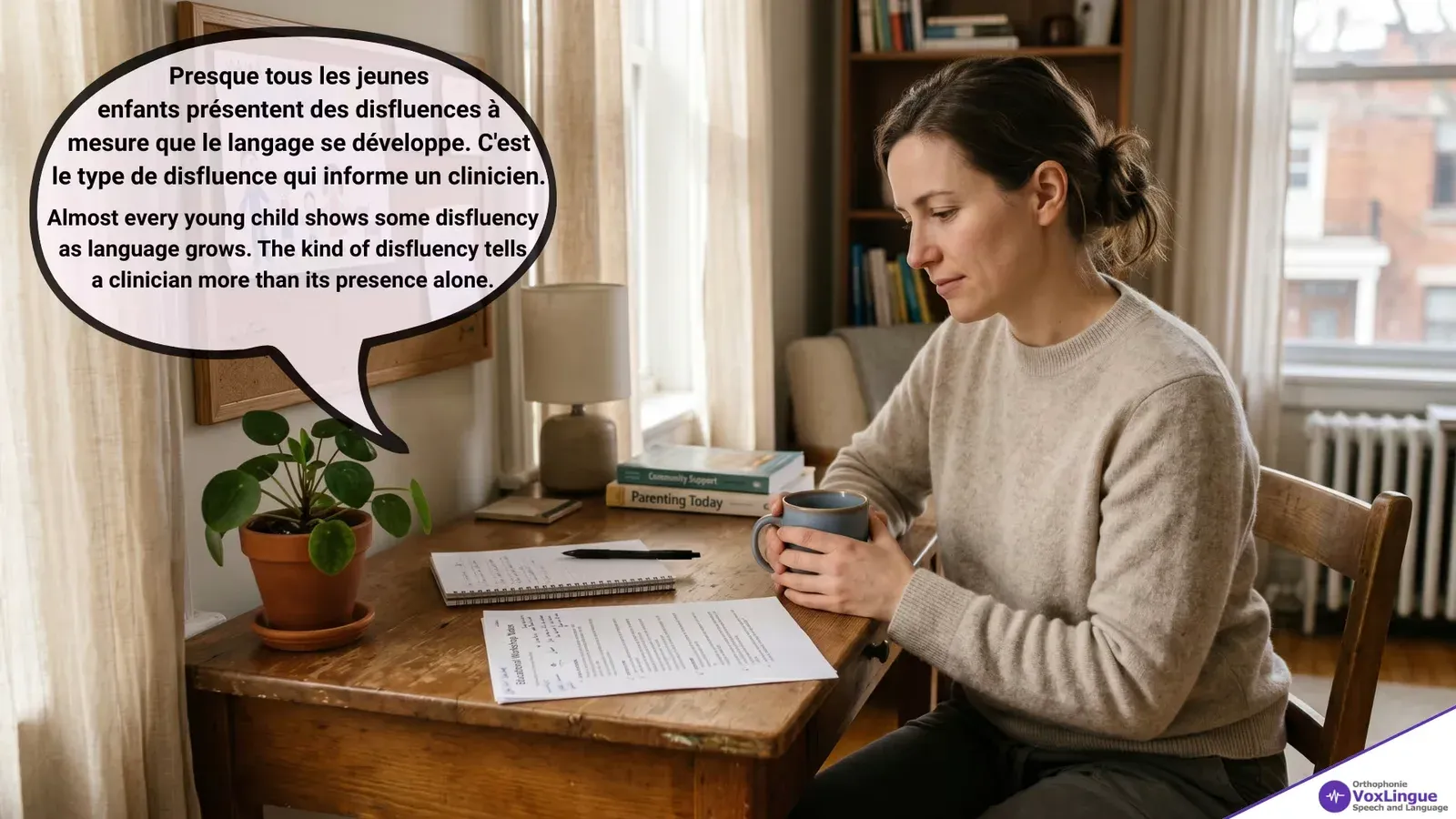 A Calm Question, Held in Both Hands | Une question calme, tenue à deux mains