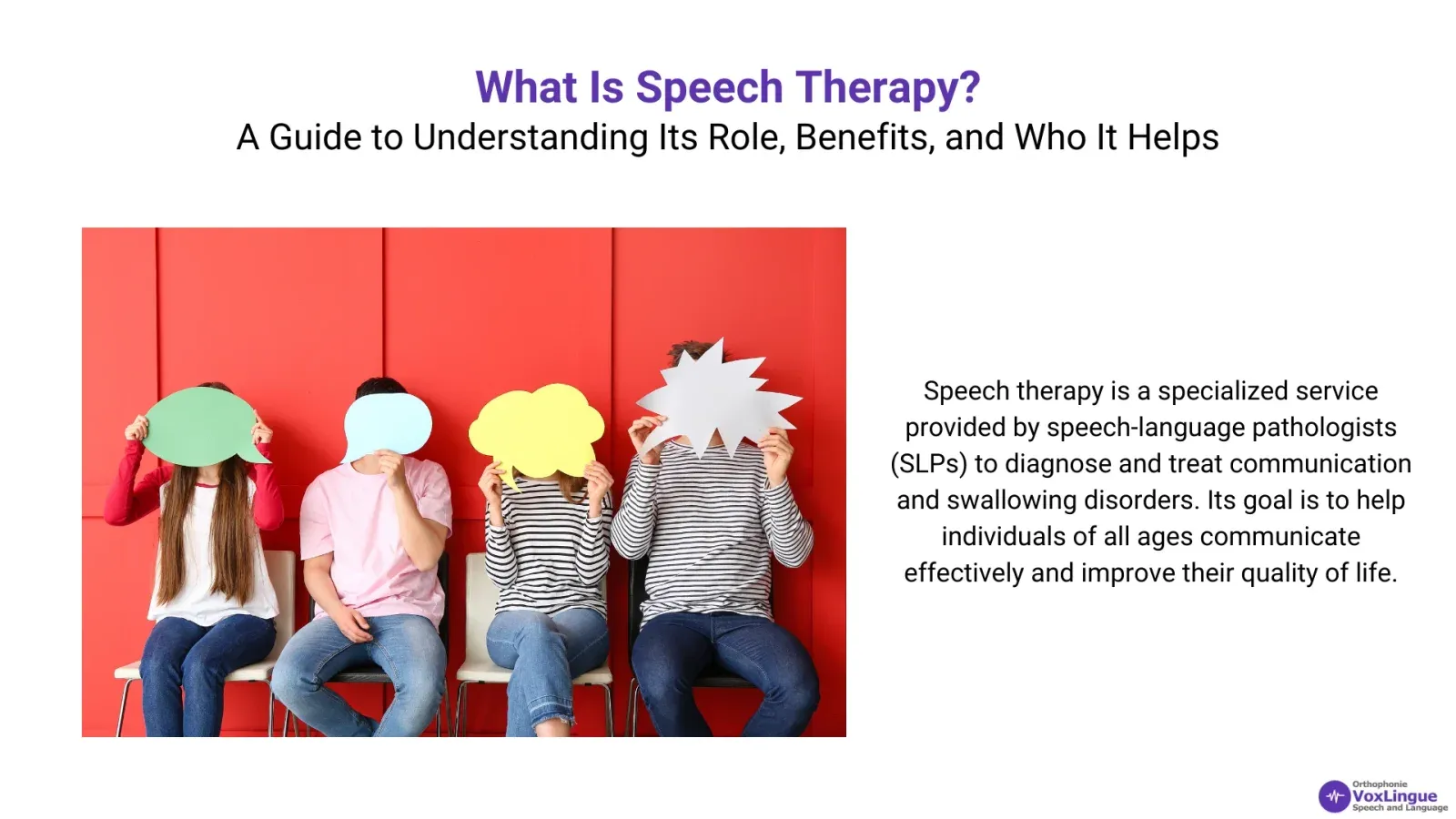 Figure 1 - Comprehensive Guide to Montreal Speech Therapy | A Guide to Understanding Its Role, Benefits, and Who It Helps