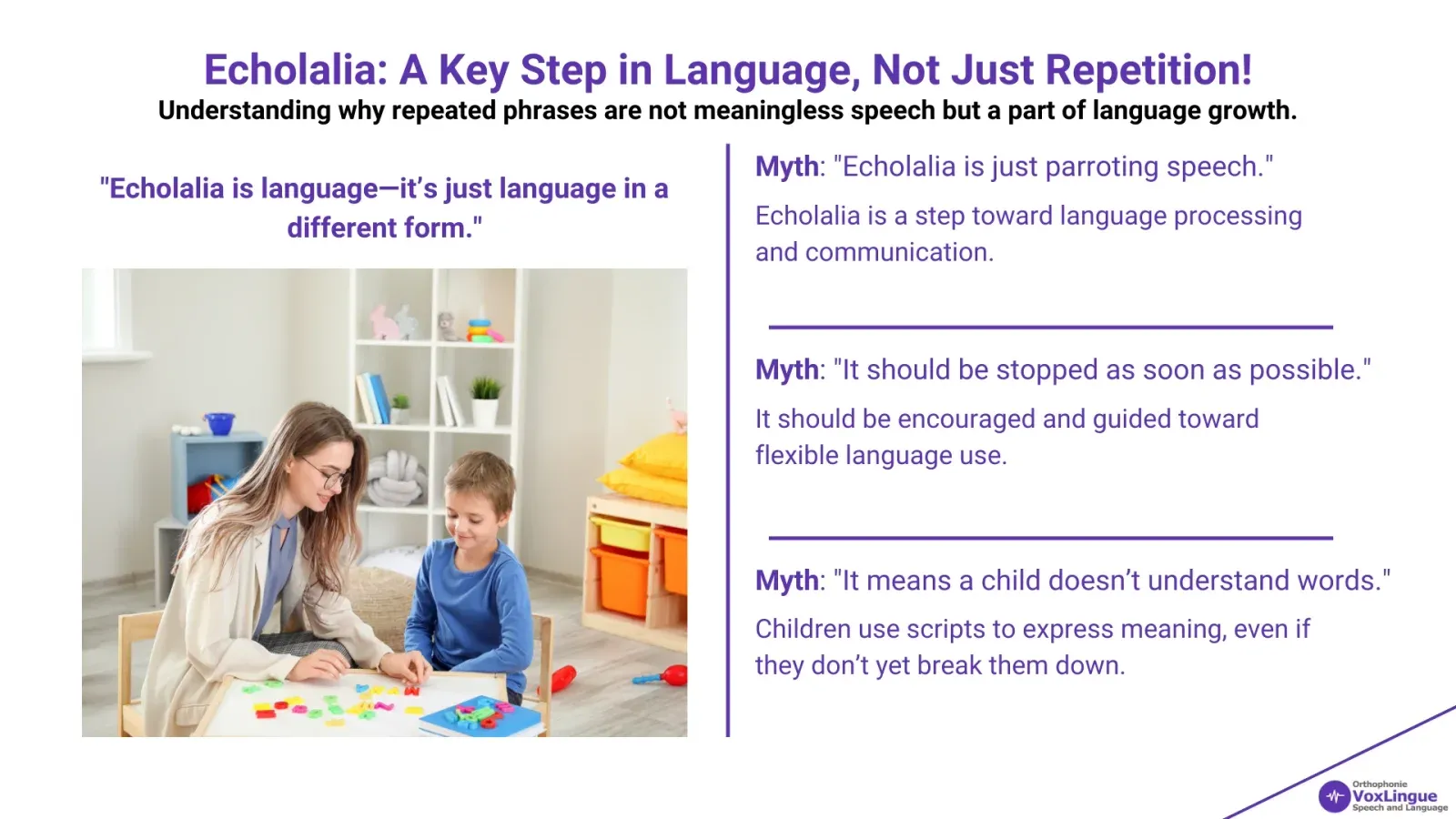 Figure 3 - Gestalt Language Processing: Understanding the Stages of Language Development and How to Support It | Echolalia: A Key Step in Language, Not Just Repetition!