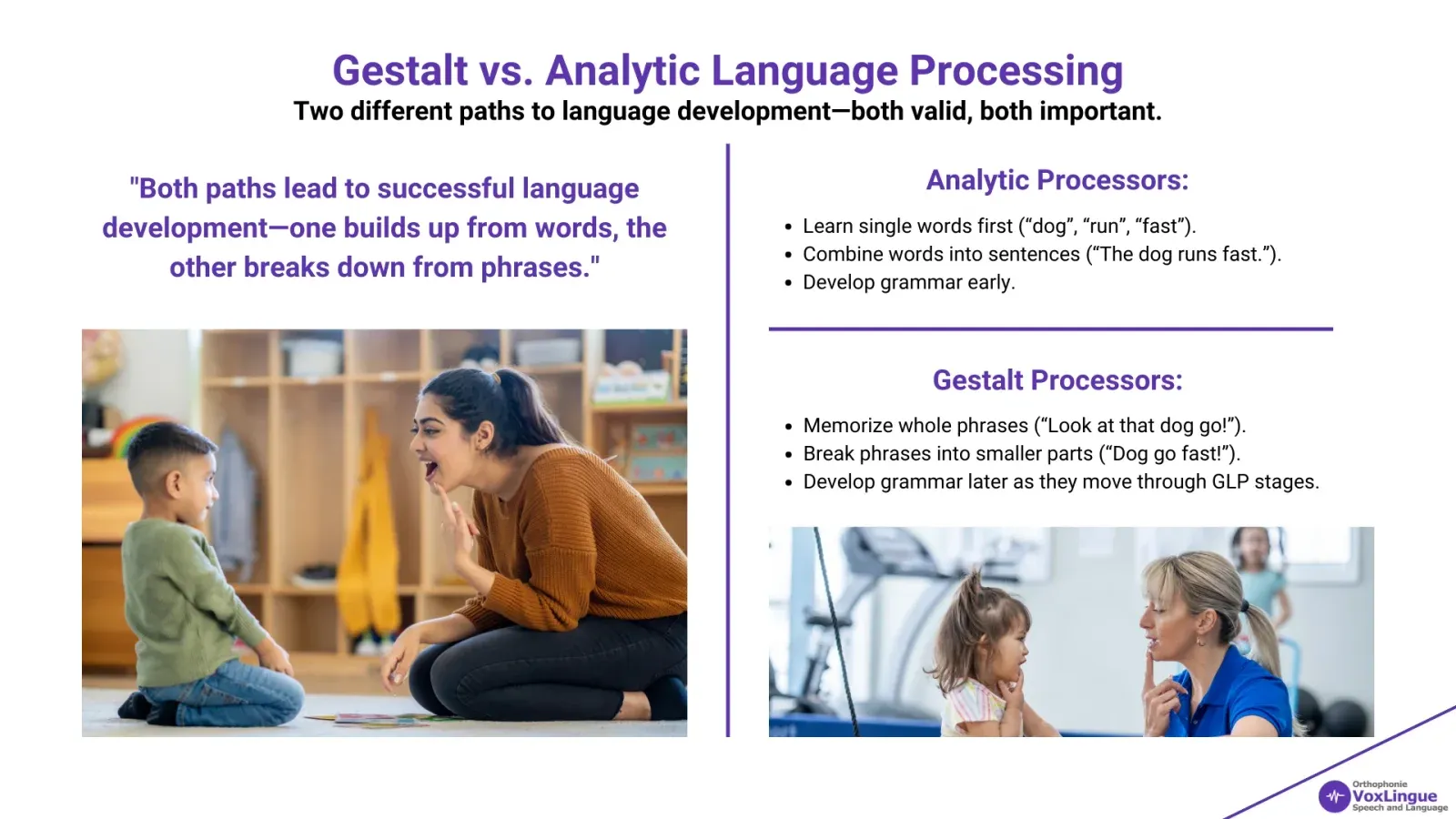 Figure 3 - Who Are Gestalt Language Processors? Understanding Echolalia, Language Development, and the Key Differences from Analytic Processing | Gestalt vs. Analytic Language Processing