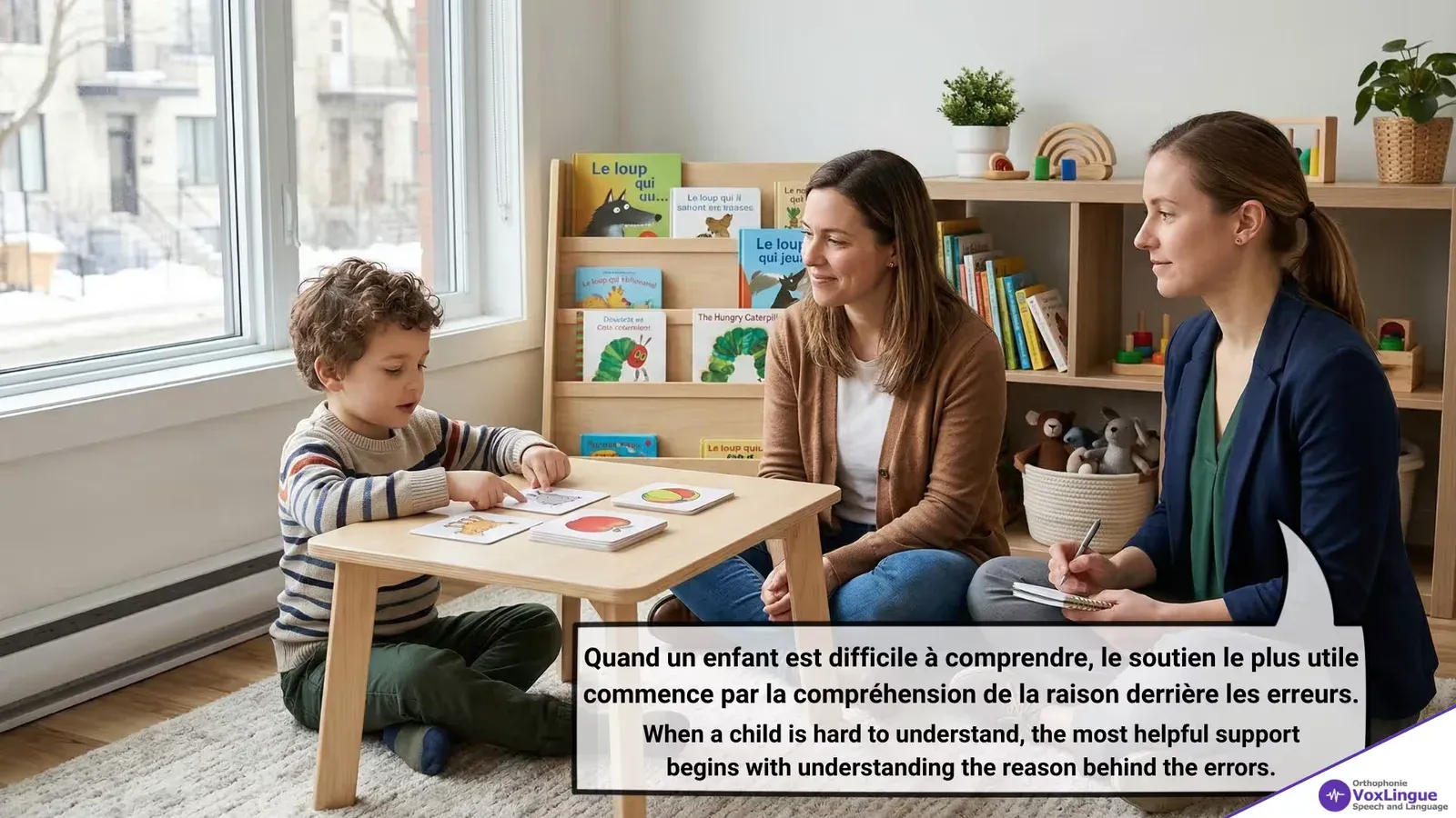 Speech Therapy Evaluation for Children With Unclear Speech in Montreal