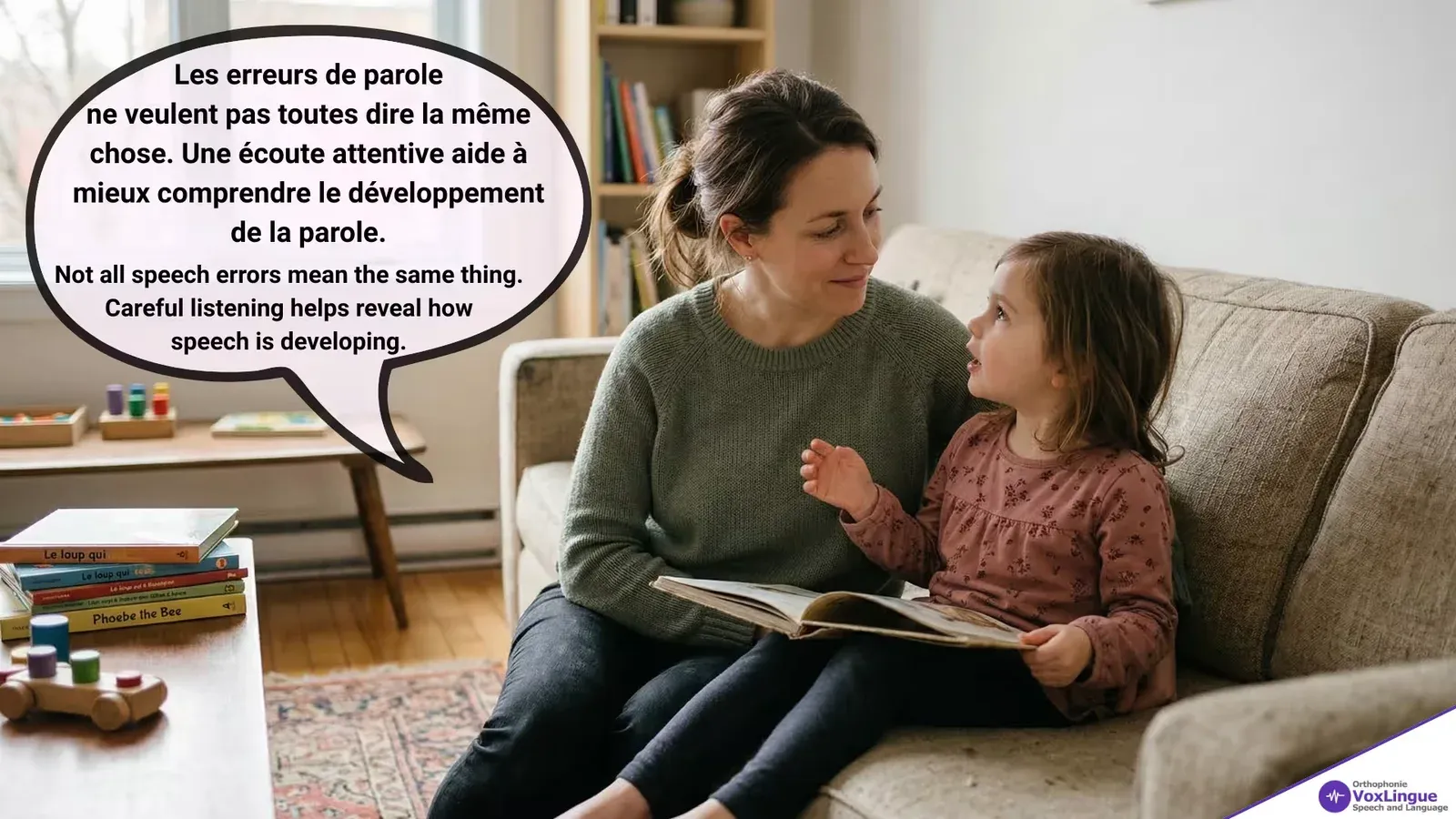 Understanding Speech Errors in Children Through Everyday Communication